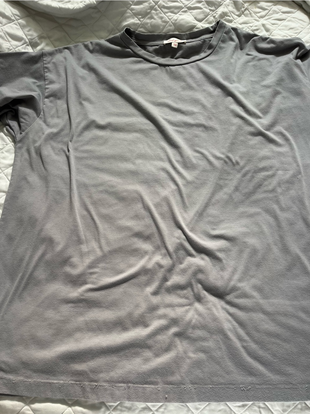 Classic Women's Short Sleeve Tee in Light Gray